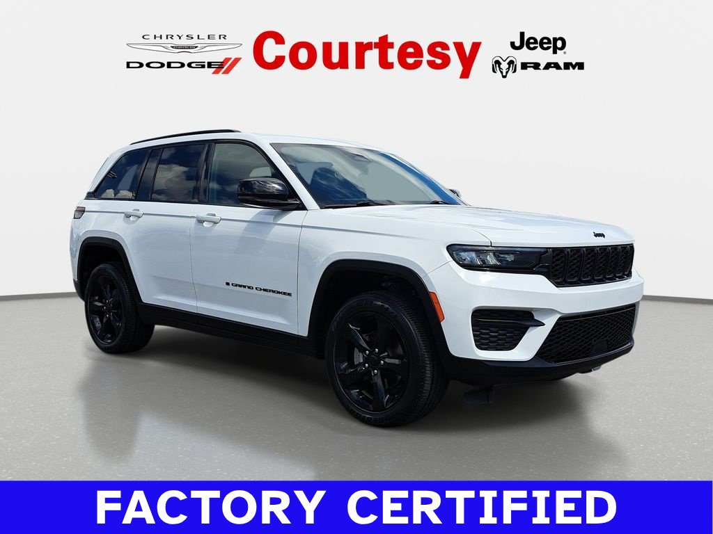 Certified 2024 Jeep Grand Cherokee Altitude