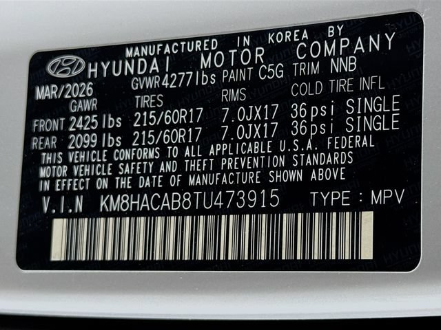 New 2026 Hyundai Kona SE AWD/4WD image 16