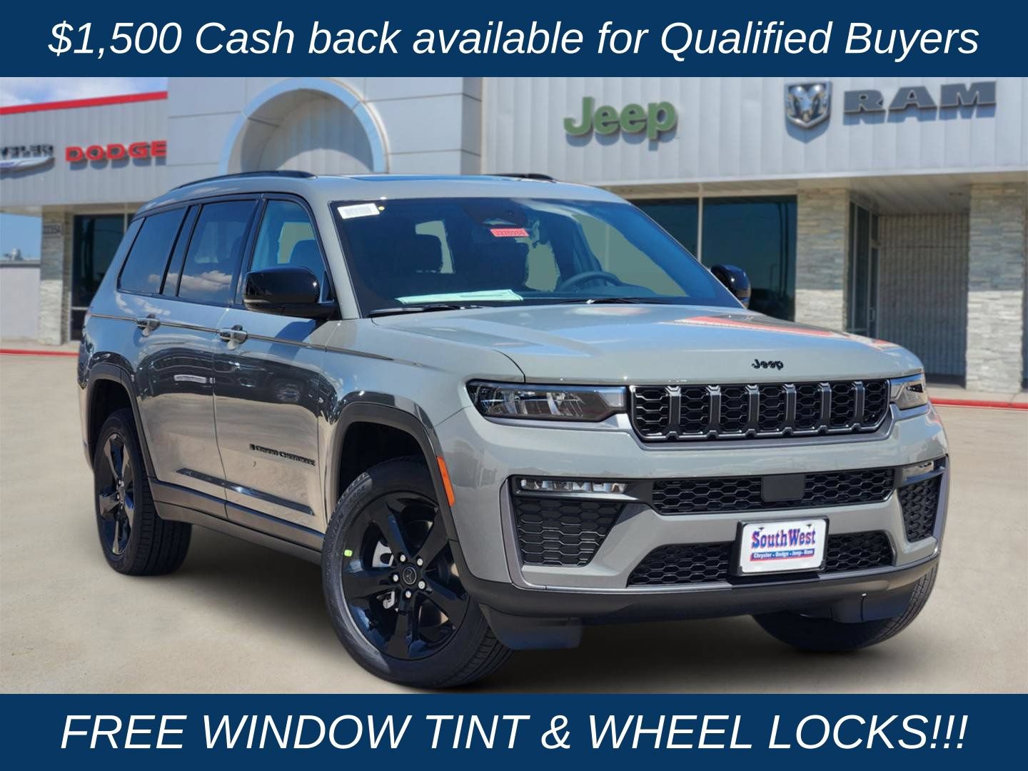 New 2027 Jeep Grand Cherokee L Limited w/ Limited Altitude Package