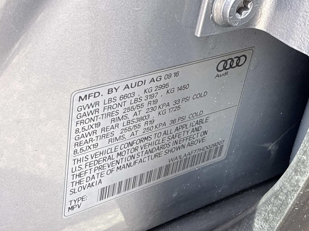 Used 2017 Audi Q7 3.0T Premium Plus w/ Premium Plus Package AWD/4WD image 34