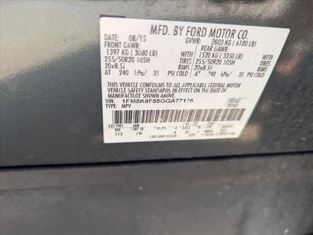 Used 2016 Ford Explorer Limited AWD/4WD image 16