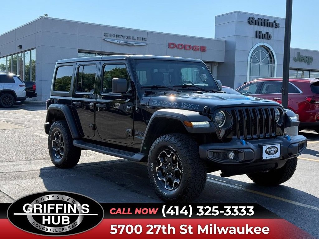 Used 2022 Jeep Wrangler Unlimited Rubicon 4xe w/ Cold Weather Group
