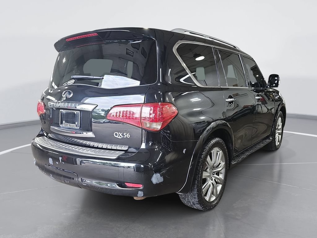 Used 2012 INFINITI QX56 4WD w/ Deluxe Touring Pkg image 3