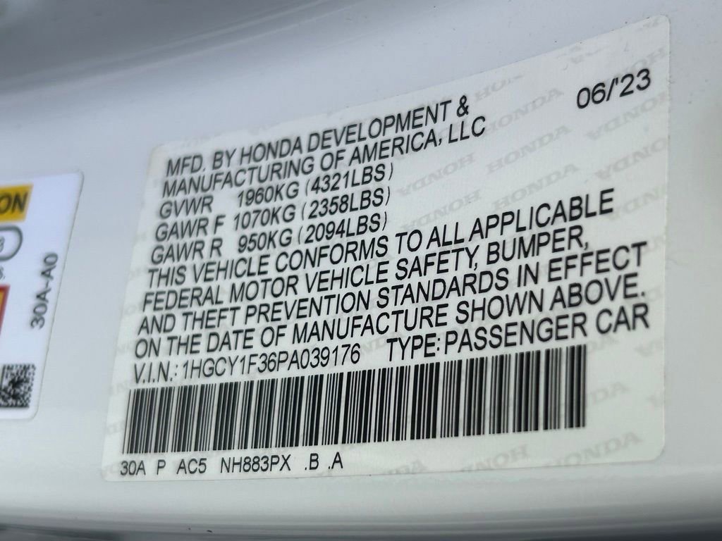 Used 2023 Honda Accord EX image 47