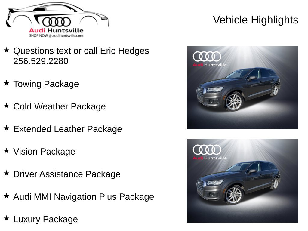 Used 2018 Audi Q7 3.0T Prestige w/ Prestige Package AWD/4WD image 6