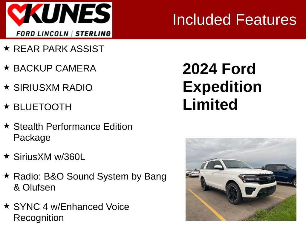 Used 2024 Ford Expedition Limited AWD/4WD image 3
