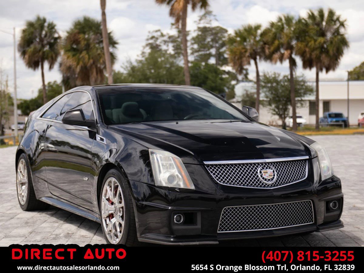 Used 2013 Cadillac CTS V w/ Wood Trim Package RWD image 1