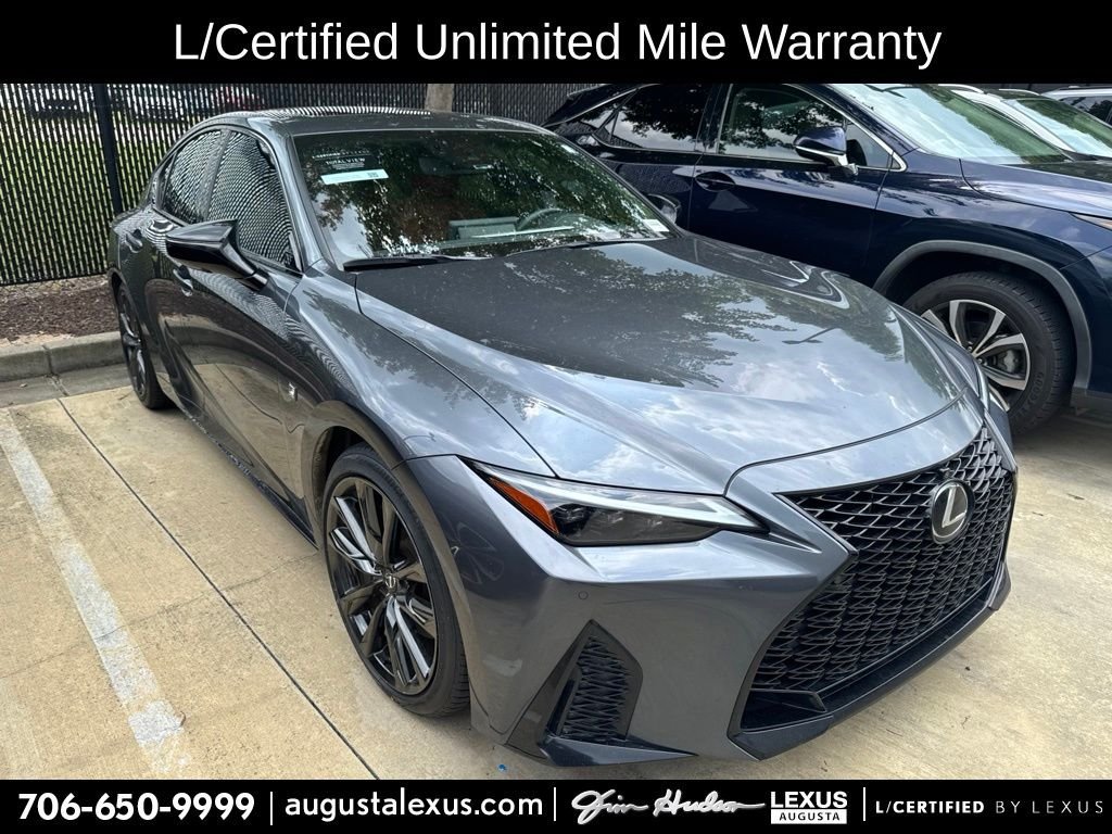 Used 2024 Lexus IS 350 F Sport w/ Blackout Package