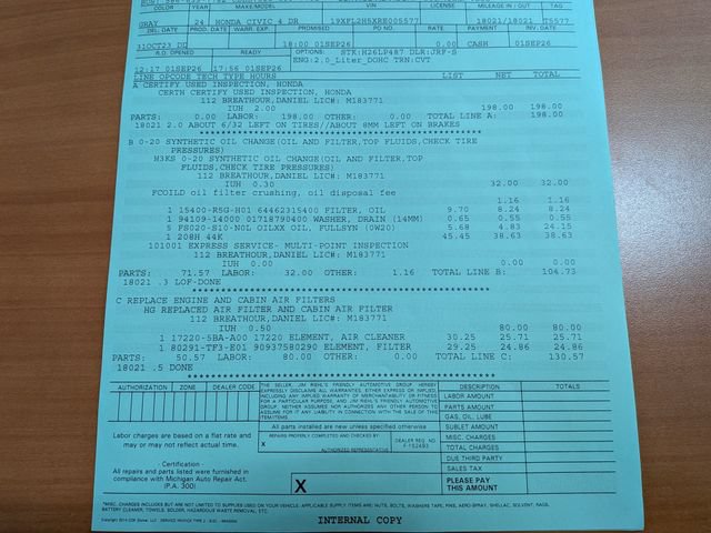 Certified 2024 Honda Civic LX image 33