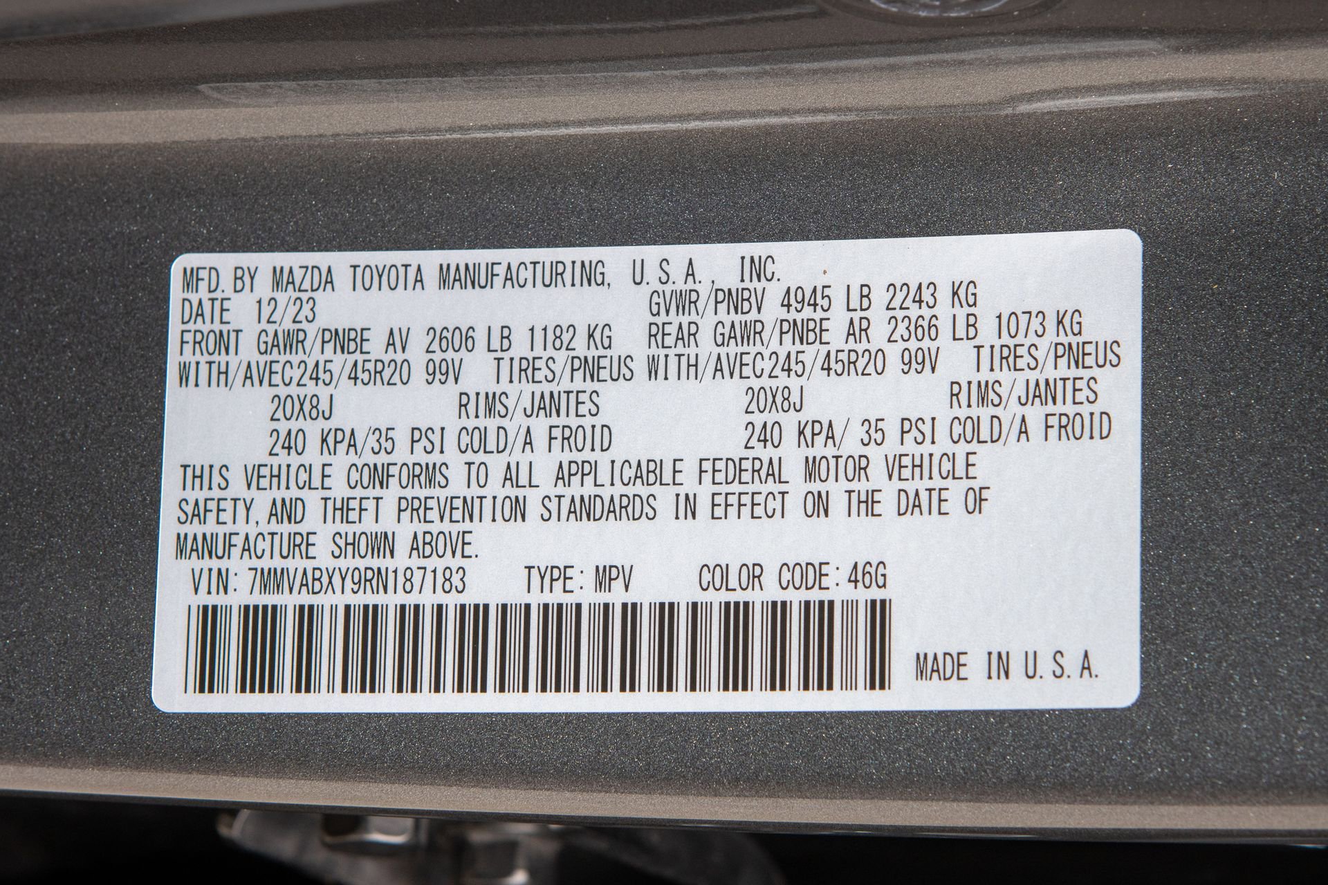 Used 2024 MAZDA CX-50 AWD 2.5 Turbo w/ Accent Package image 32