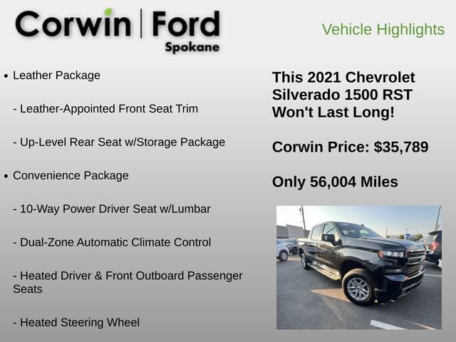 Used 2021 Chevrolet Silverado 1500 RST AWD/4WD image 6