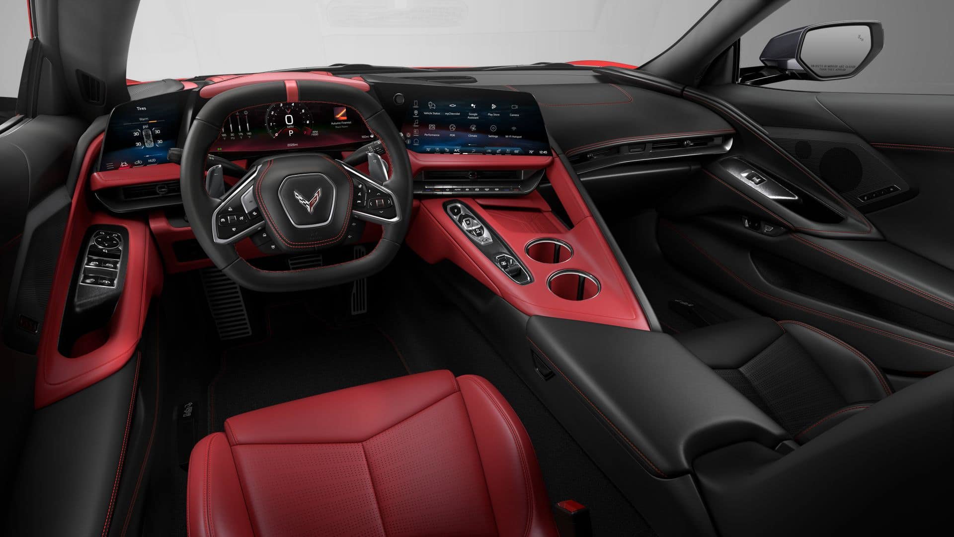 New 2027 Chevrolet Corvette Stingray Convertible w/ Stealth Interior Trim Package RWD image 8