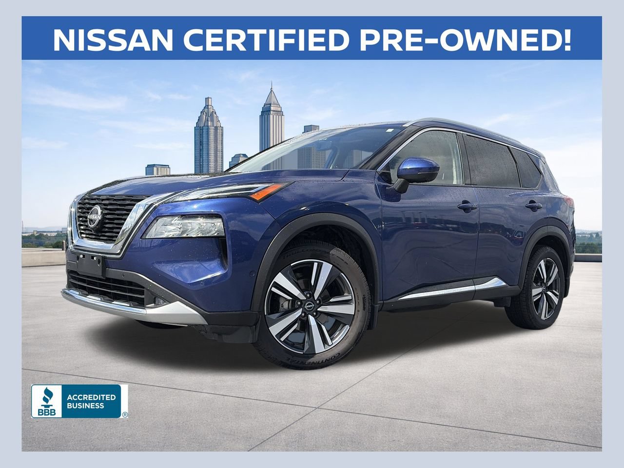 Certified 2022 Nissan Rogue Platinum w/ Head-Up Display Package