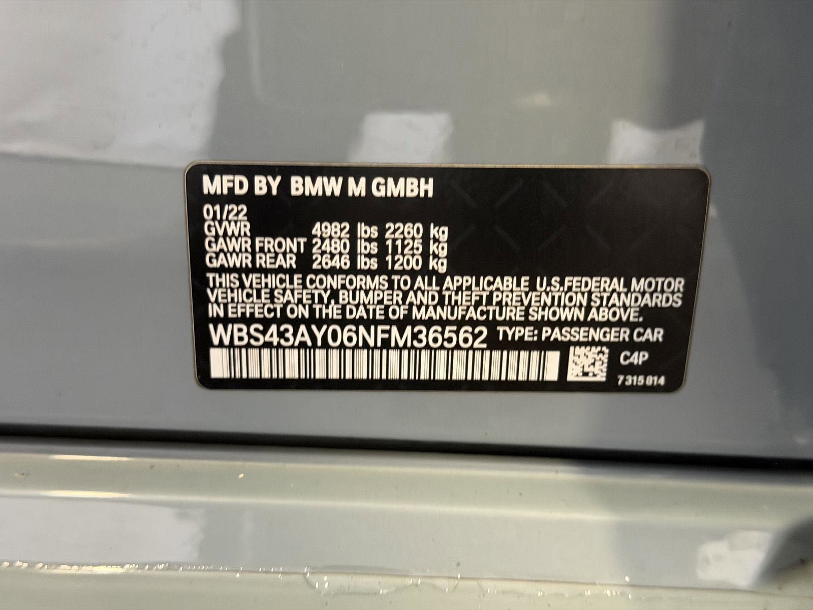 Used 2022 BMW M3 Competition w/ M Carbon Exterior Package image 26