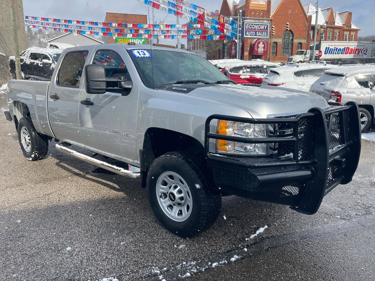 Used 2013 Chevrolet Silverado 3500 W/T w/ Snow Plow Prep Package image 4