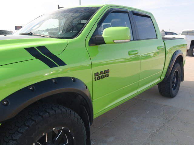 Used 2017 RAM 1500 Sport w/ Sublime Green Sport Package AWD/4WD image 8