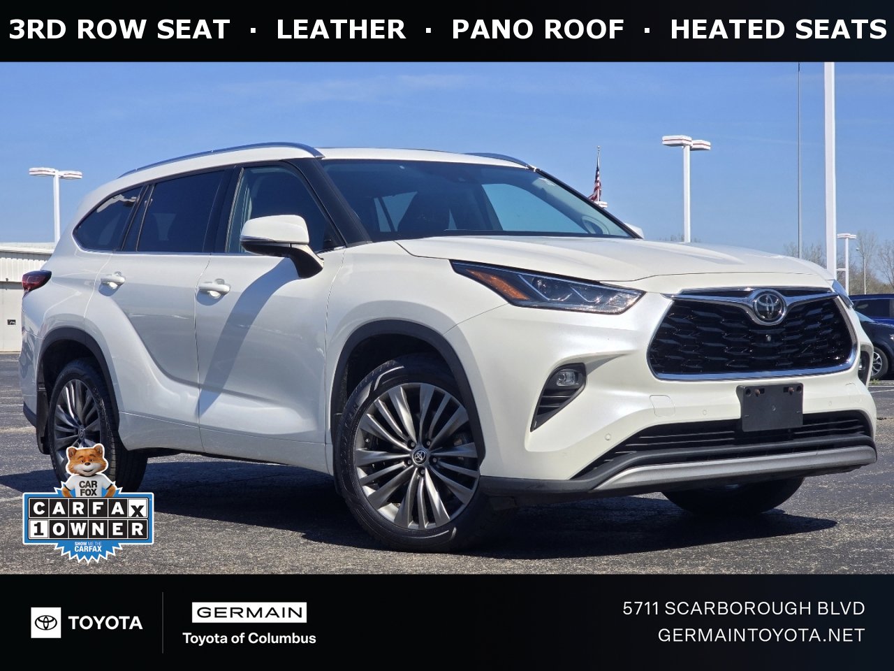 Used 2021 Toyota Highlander Platinum
