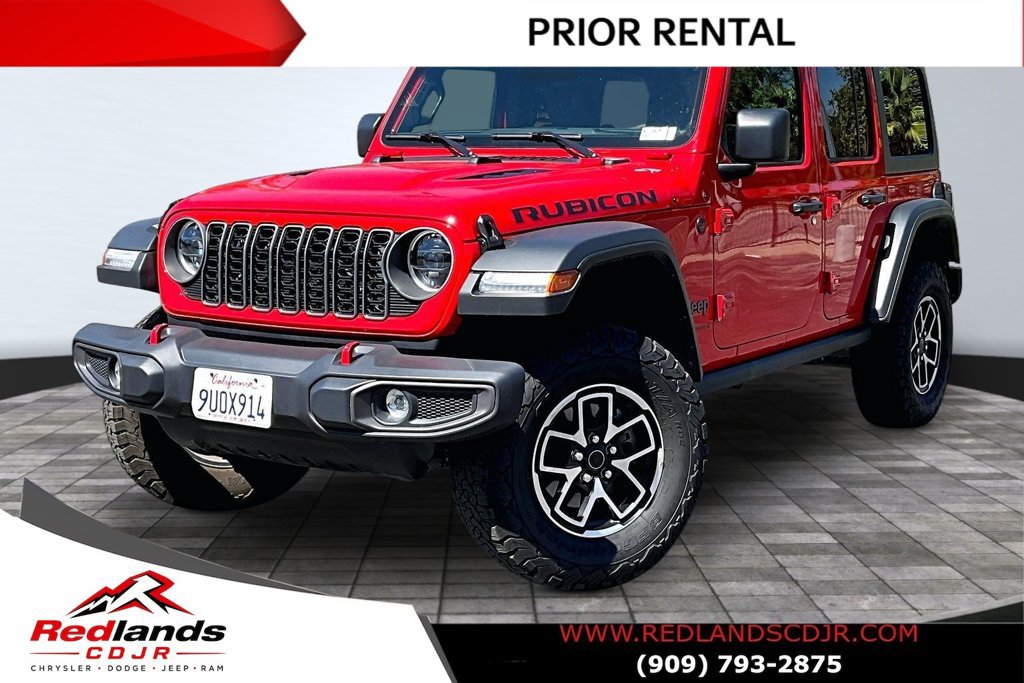 Certified 2025 Jeep Wrangler Unlimited Rubicon w/ Convenience Group