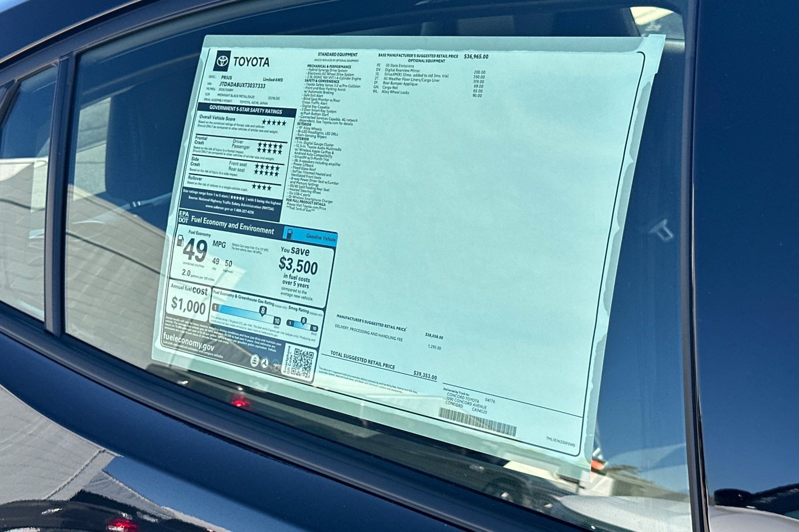 New 2026 Toyota Prius AWD image 29