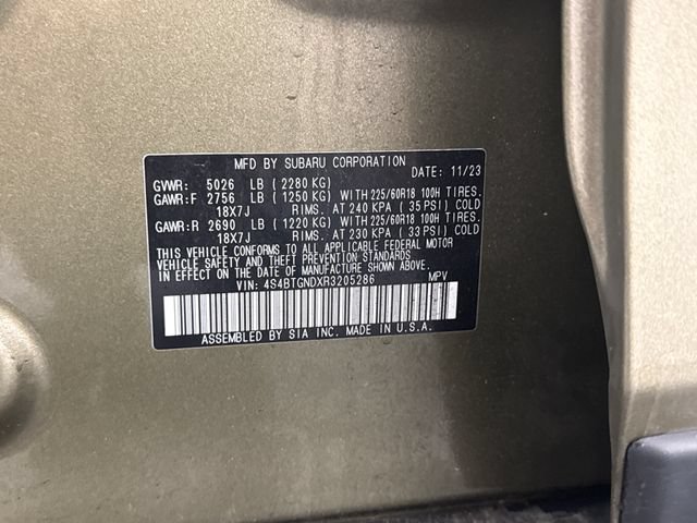 Used 2024 Subaru Outback Limited XT AWD/4WD image 19