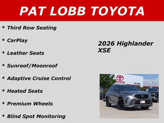 Certified 2026 Toyota Highlander XSE image 39