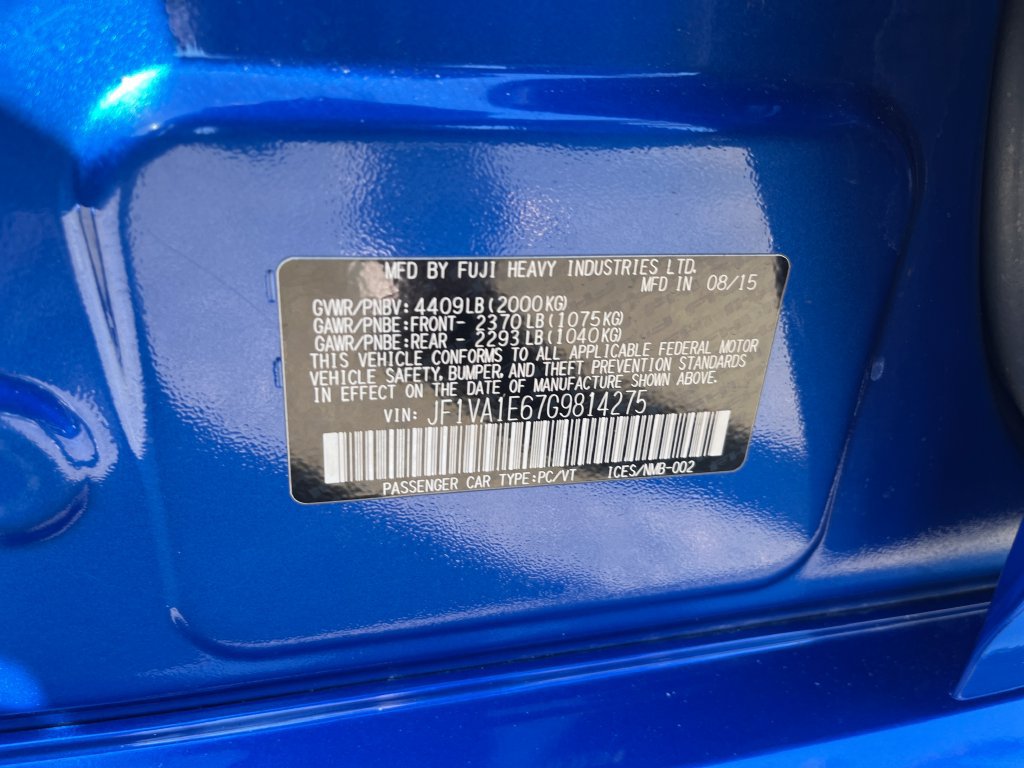 Used 2016 Subaru WRX Premium AWD/4WD image 29