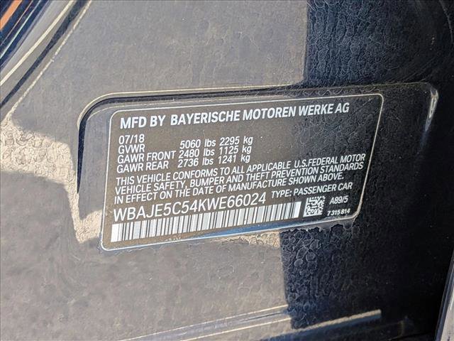 Used 2019 BMW 540i w/ Premium Package image 26