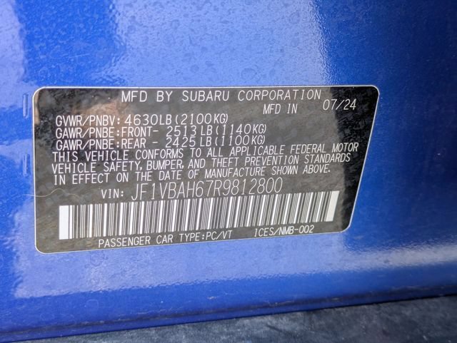 Used 2024 Subaru WRX Premium AWD/4WD image 37