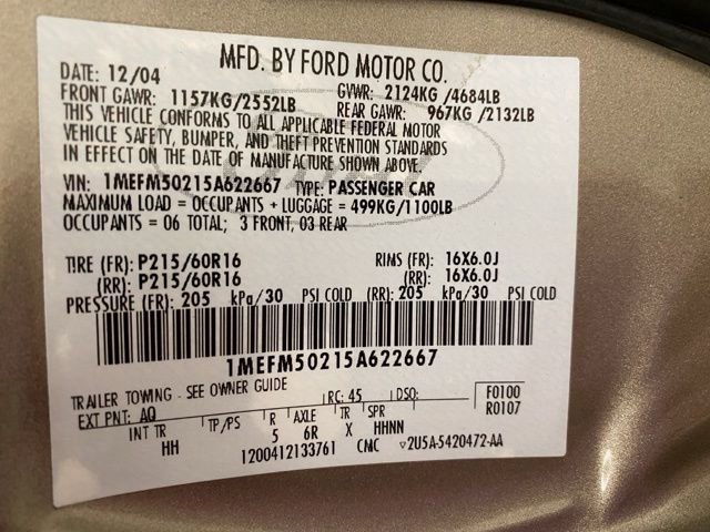 Used 2005 Mercury Sable GS image 28