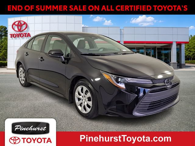 Certified 2025 Toyota Corolla LE FWD image 1