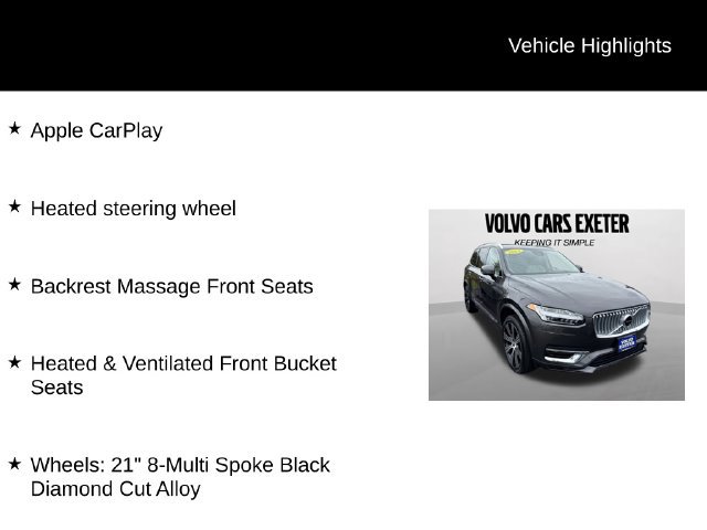Certified 2024 Volvo XC90 T8 Ultimate w/ Lounge Package AWD/4WD image 6