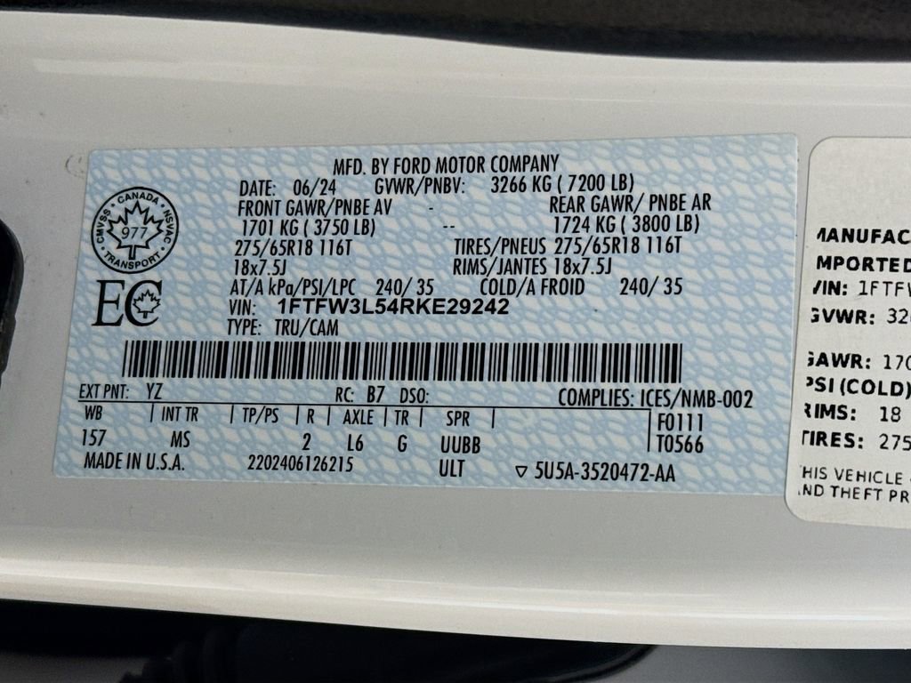 Used 2024 Ford F150 XLT w/ Tow/Haul Package image 33