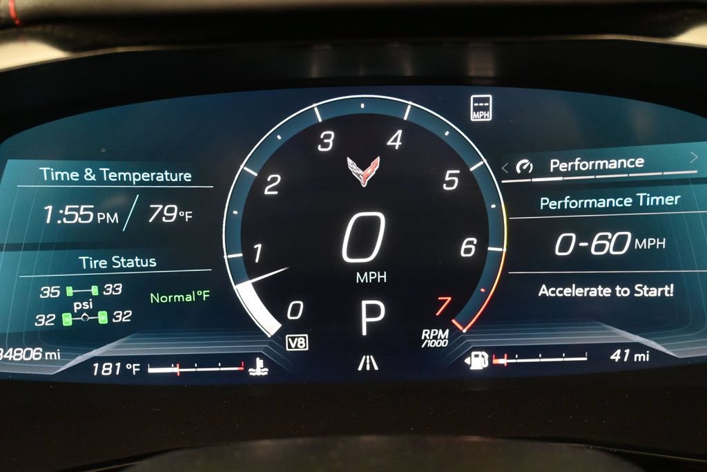 Used 2021 Chevrolet Corvette Stingray Preferred Conv w/ Z51 Performance Package RWD image 14