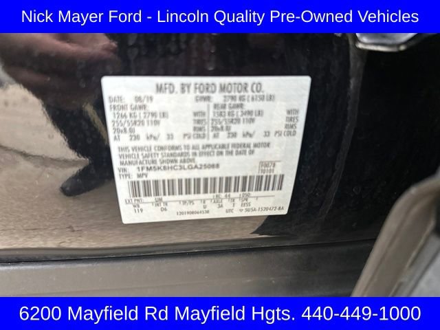 Used 2020 Ford Explorer Platinum w/ Premium Technology Package image 30