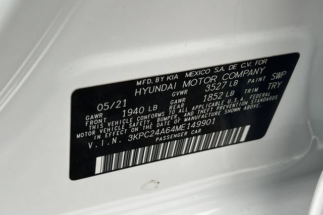 Used 2021 Hyundai Accent SE FWD image 39