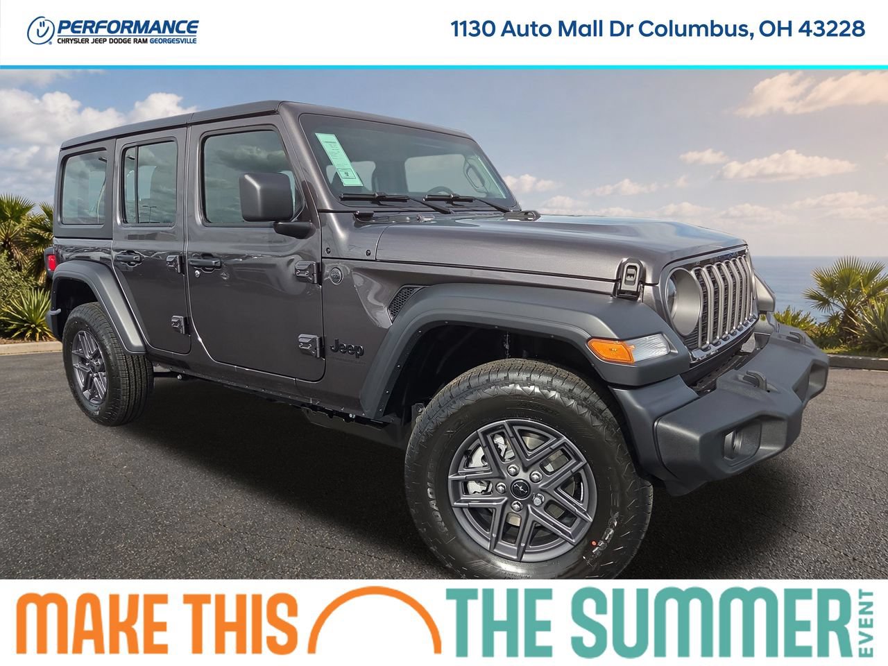 New 2026 Jeep Wrangler Unlimited Sport