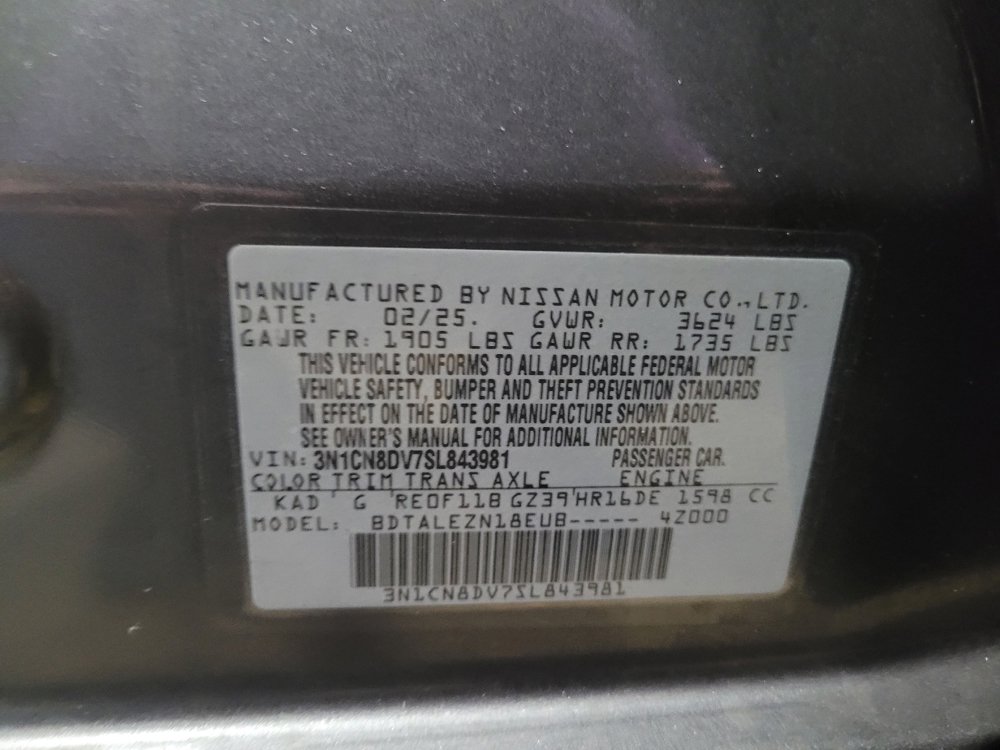 Used 2025 Nissan Versa S FWD image 33
