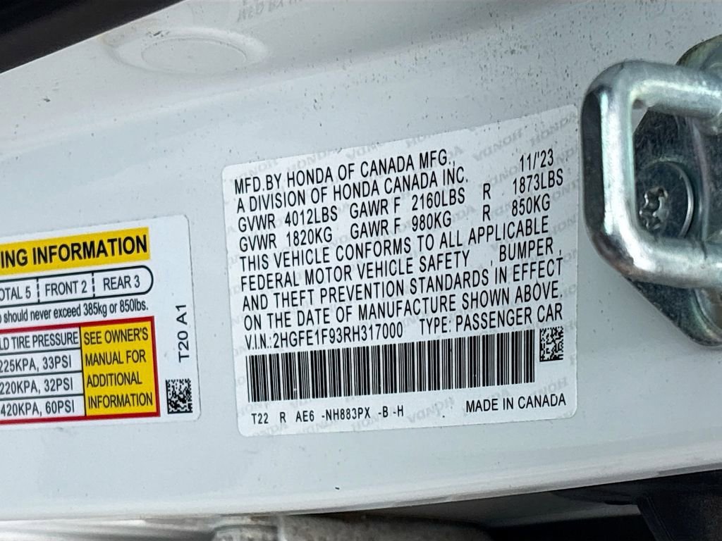 Used 2024 Honda Civic Touring image 33