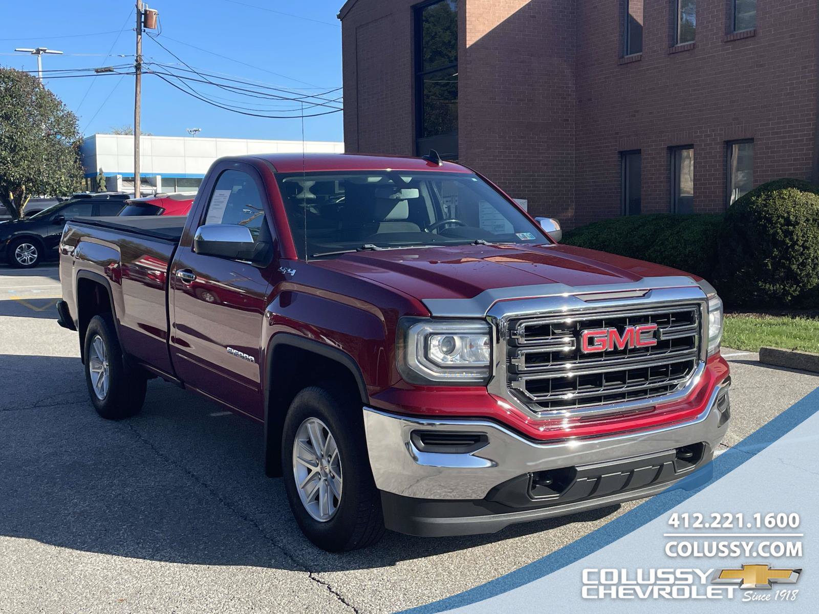 Certified 2018 GMC Sierra 1500 SLE AWD/4WD image 1