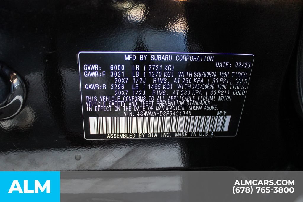 Used 2023 Subaru Ascent Onyx Edition AWD/4WD image 42