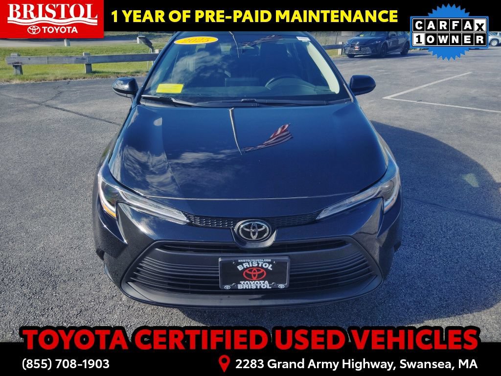 Certified 2025 Toyota Corolla LE FWD image 2