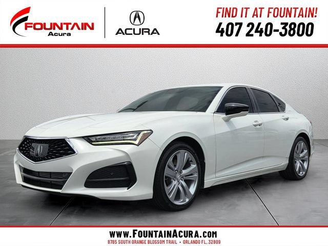 Certified 2023 Acura TLX w/ Technology Package FWD image 1