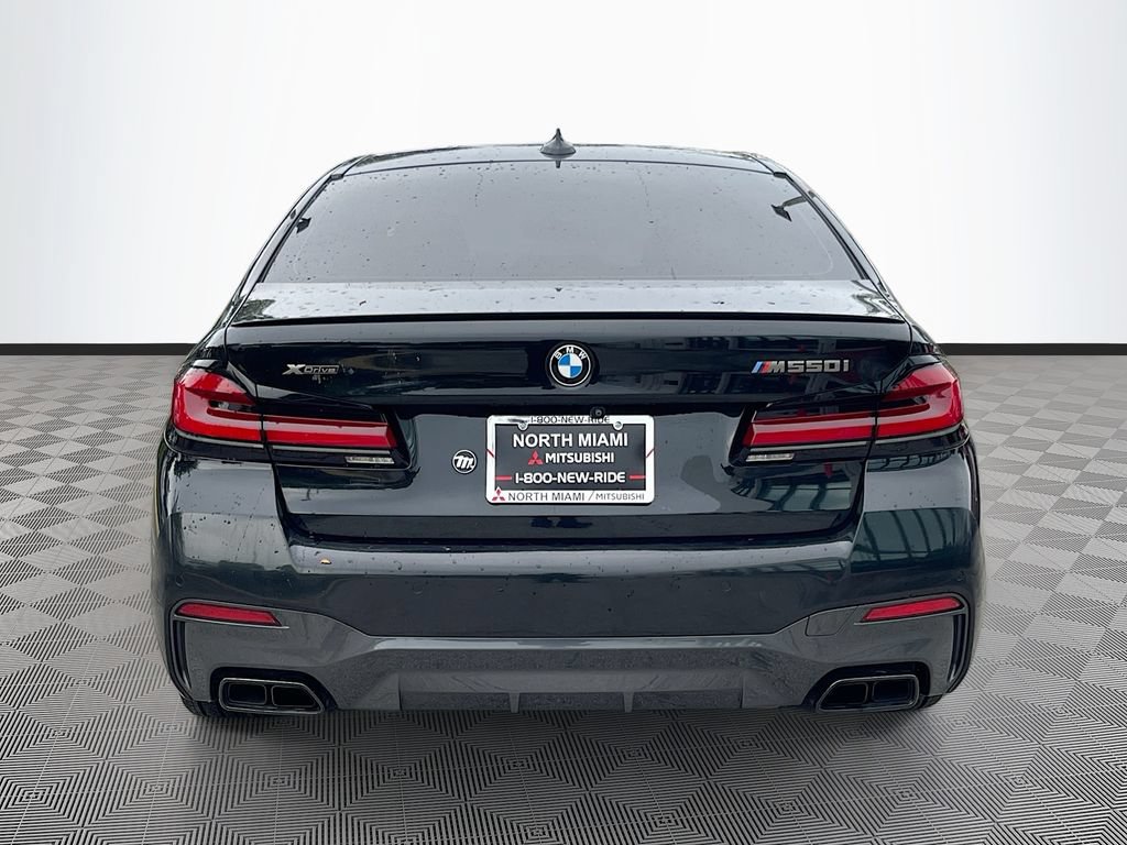 Used 2021 BMW M550i xDrive w/ Premium Package AWD/4WD image 6