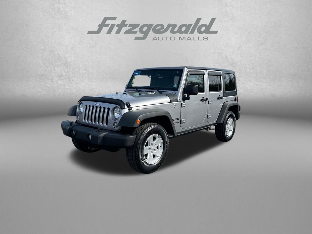 Used 2018 Jeep Wrangler Unlimited Sport S AWD/4WD image 3