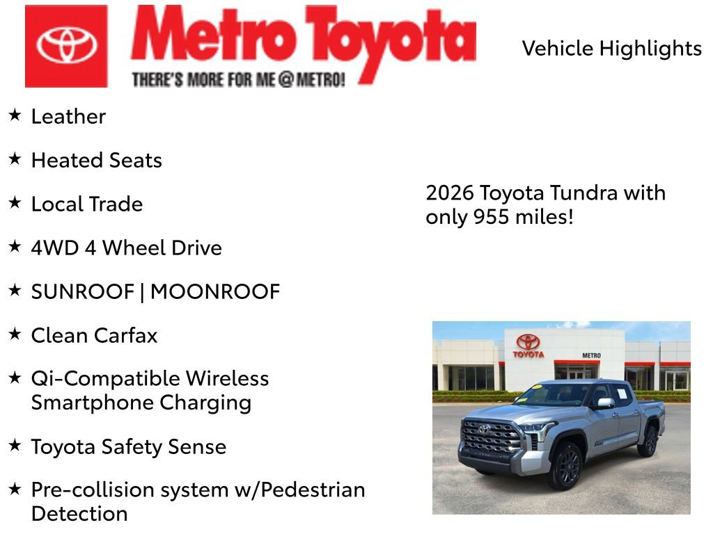Used 2026 Toyota Tundra Platinum AWD/4WD image 8