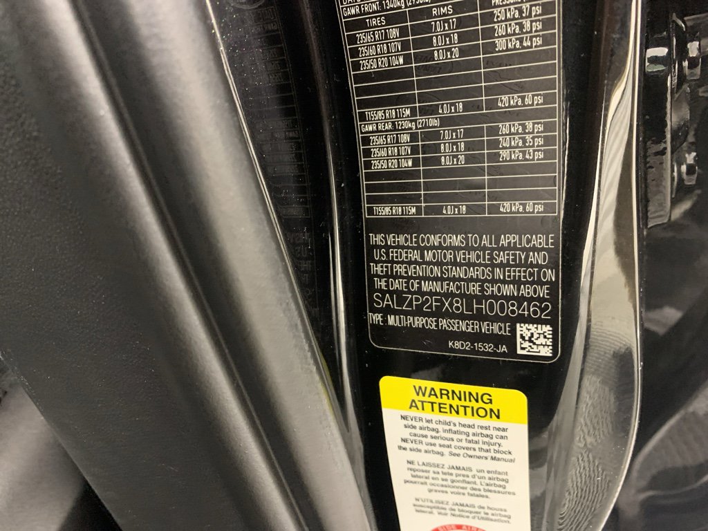 Used 2020 Land Rover Range Rover Evoque SE image 13