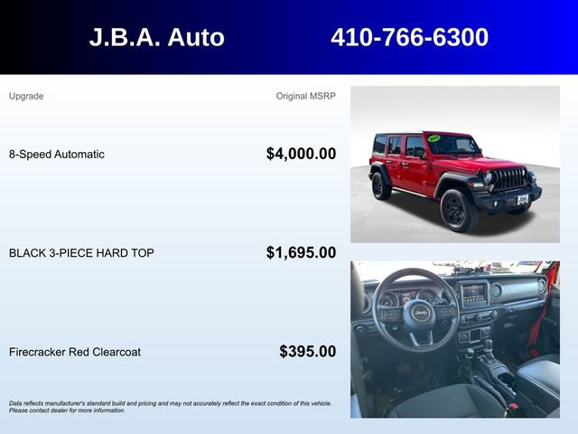 Used 2022 Jeep Wrangler Unlimited Sport image 5