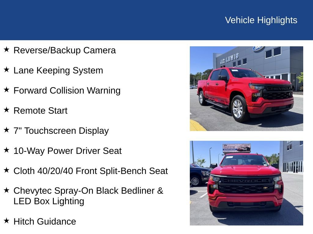 Used 2023 Chevrolet Silverado 1500 Custom image 21