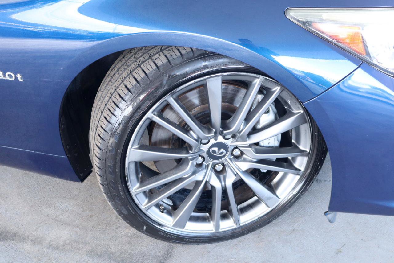 Used 2016 INFINITI Q50 Red Sport 400 RWD image 3