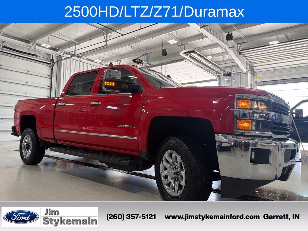 Used 2017 Chevrolet Silverado 2500 LTZ w/ Duramax Plus Package AWD/4WD image 15